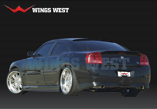 West Wings Custom Rear Valance 06-10 Dodge Charger